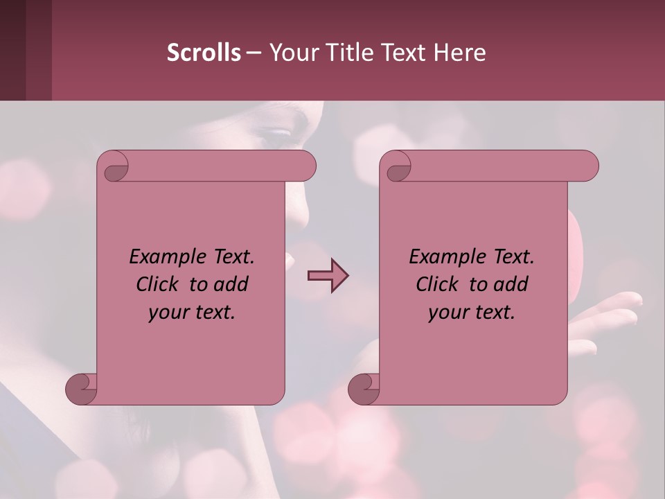 Offer A Girl A Ring And A Heart PowerPoint Template