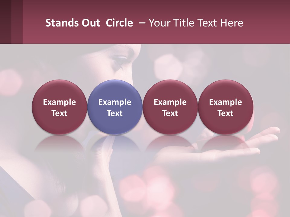 Offer A Girl A Ring And A Heart PowerPoint Template