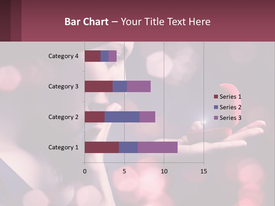 Offer A Girl A Ring And A Heart PowerPoint Template