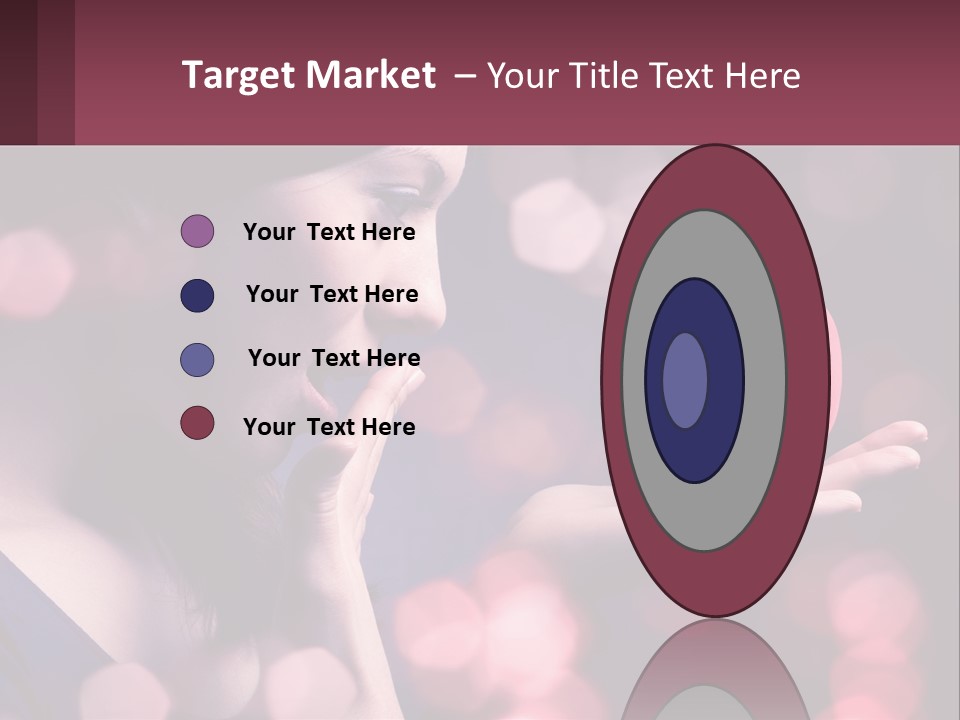 Offer A Girl A Ring And A Heart PowerPoint Template