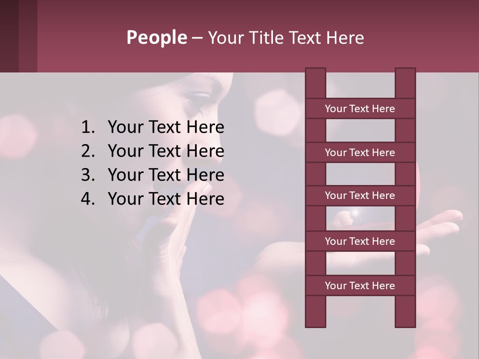 Offer A Girl A Ring And A Heart PowerPoint Template