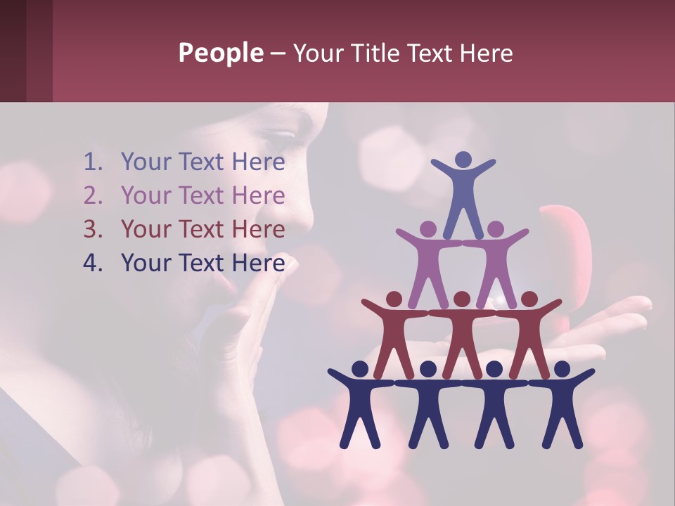 Offer A Girl A Ring And A Heart PowerPoint Template