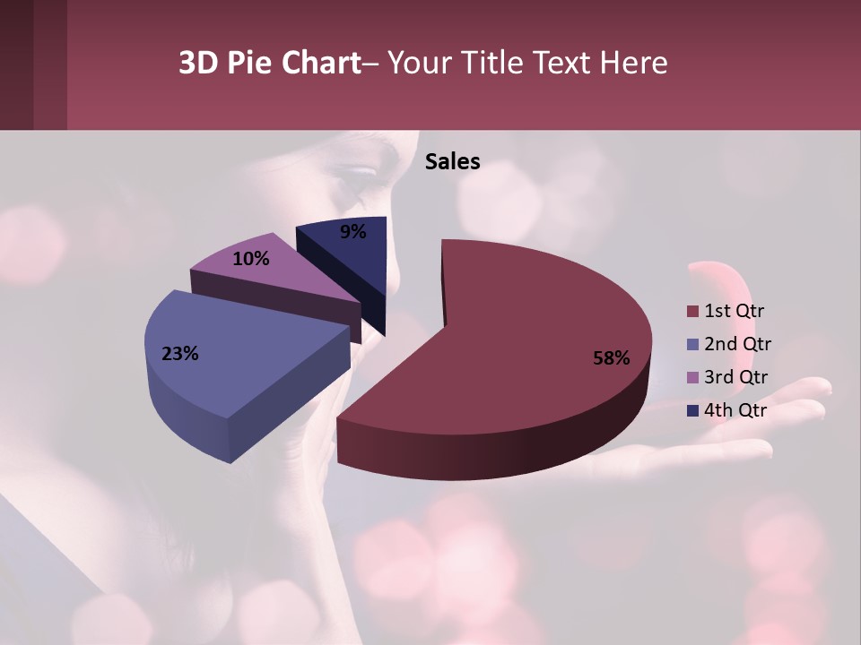 Offer A Girl A Ring And A Heart PowerPoint Template