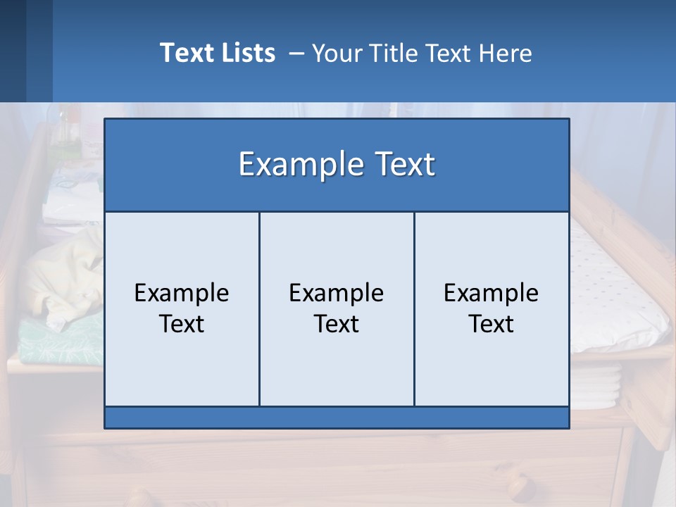 Changing Table PowerPoint Template