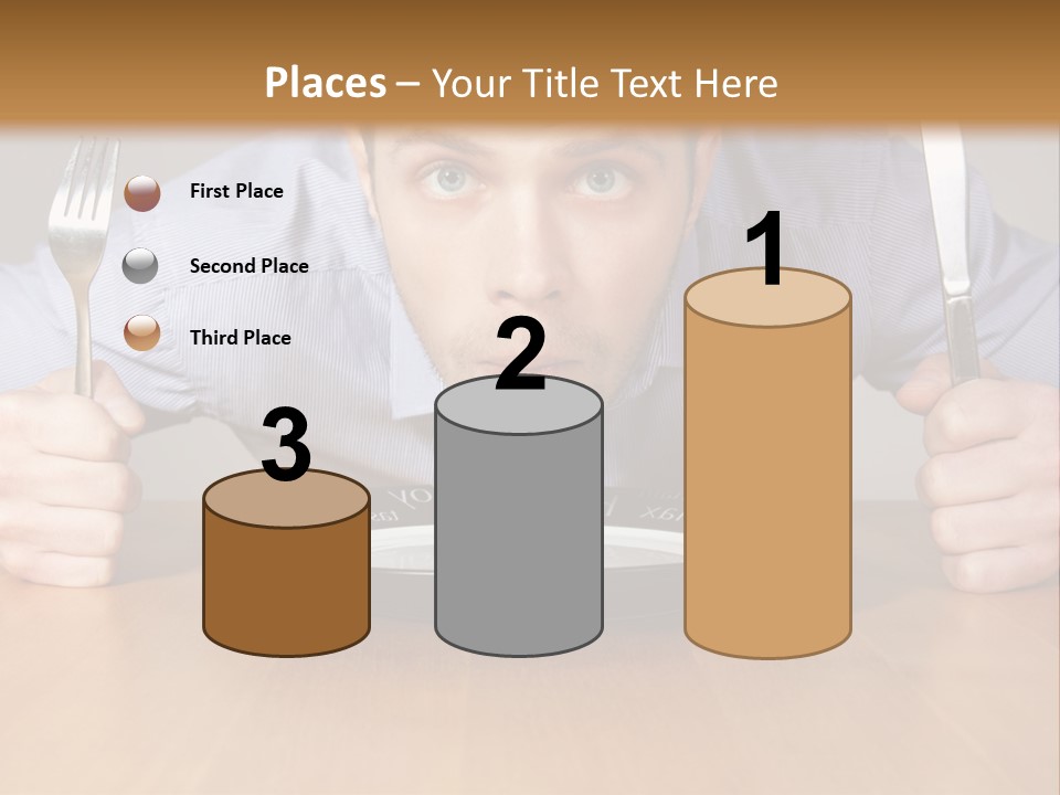 I Want Food PowerPoint Template