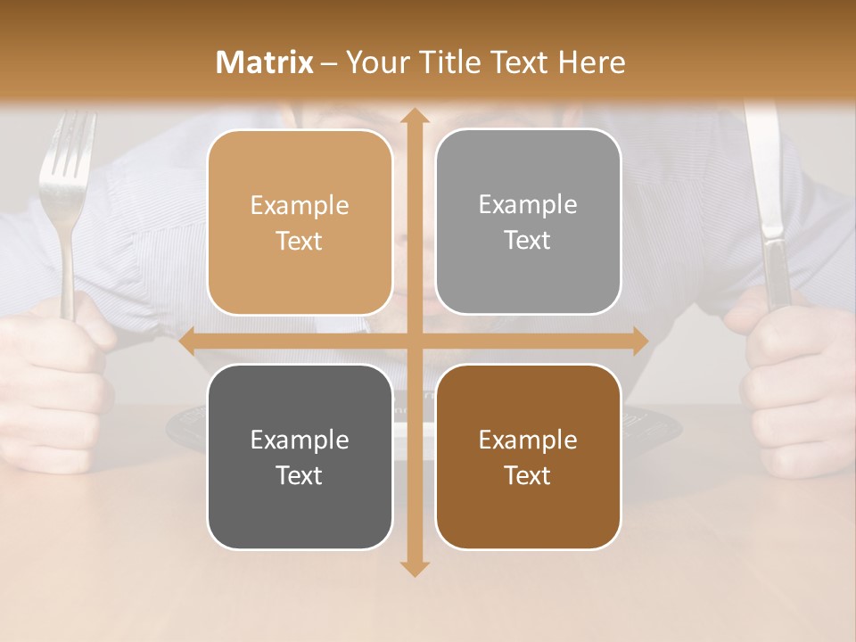 I Want Food PowerPoint Template