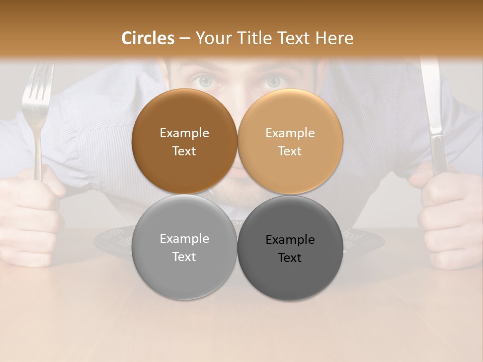 I Want Food PowerPoint Template