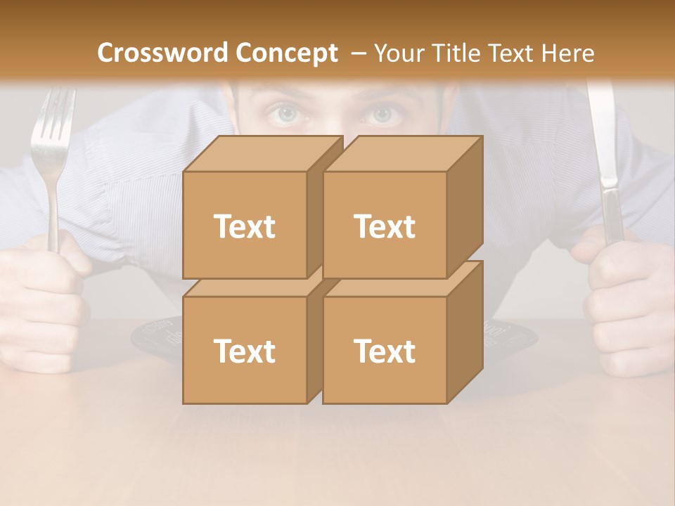 I Want Food PowerPoint Template