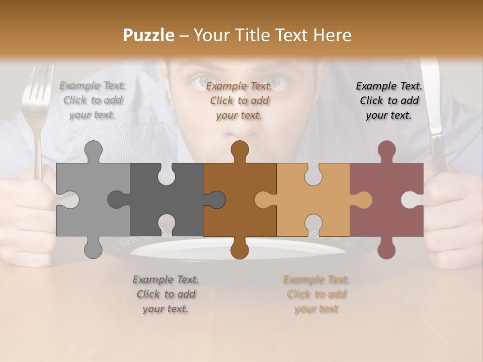 I Want Food PowerPoint Template