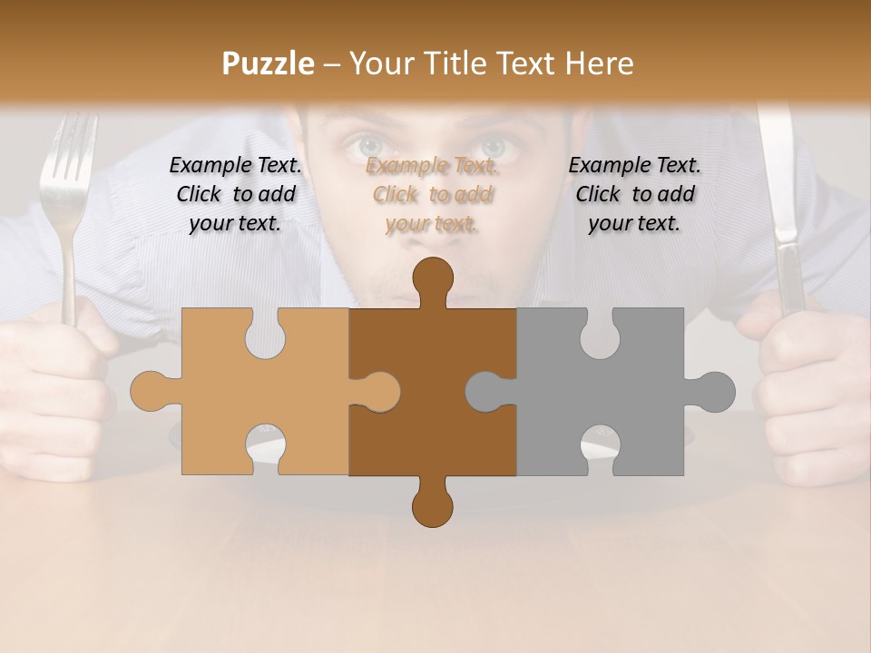 I Want Food PowerPoint Template