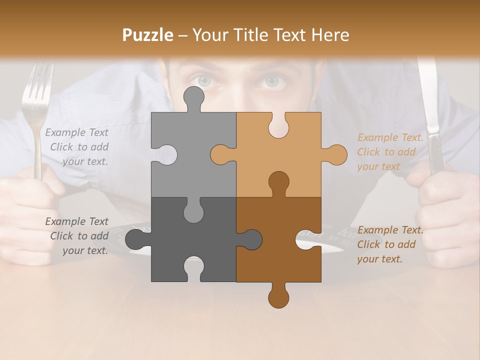 I Want Food PowerPoint Template