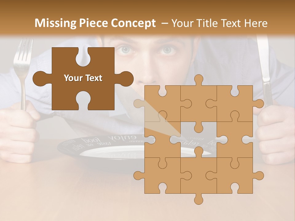 I Want Food PowerPoint Template