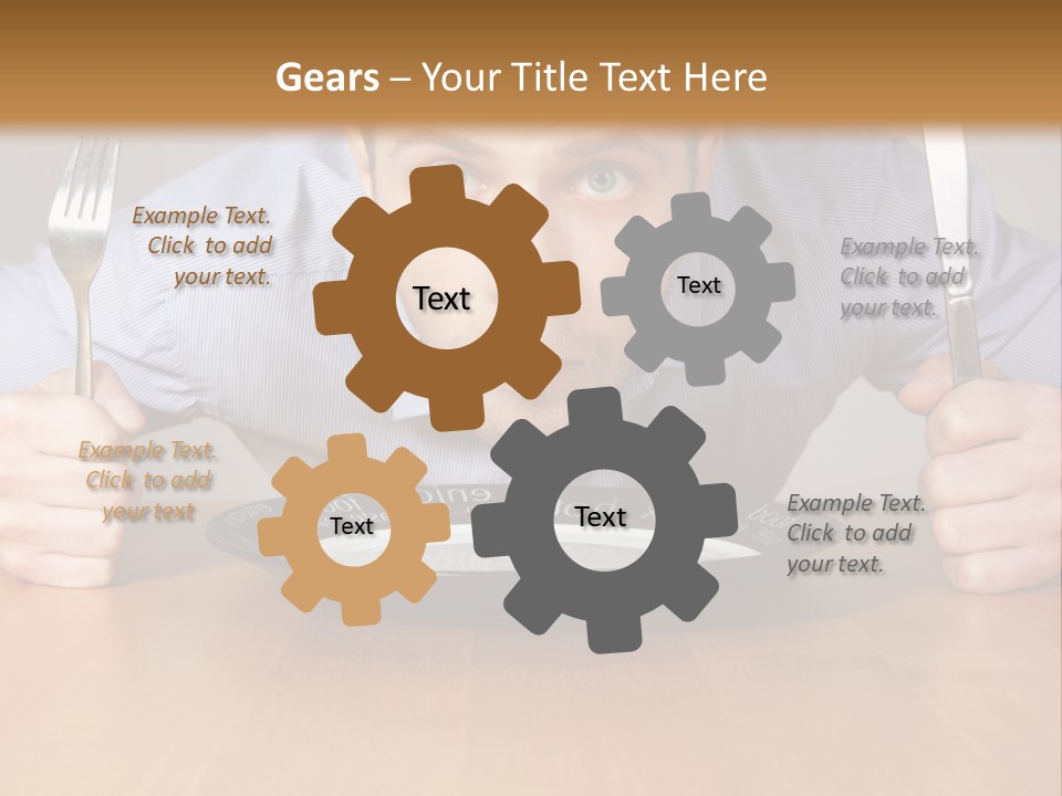 I Want Food PowerPoint Template