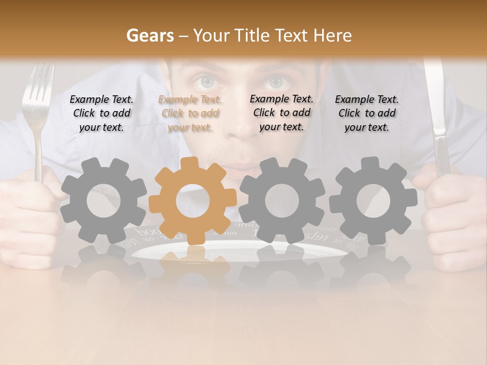 I Want Food PowerPoint Template