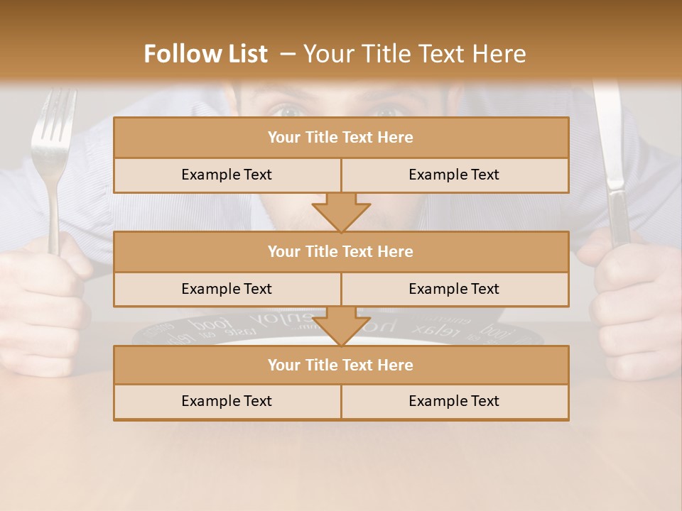 I Want Food PowerPoint Template