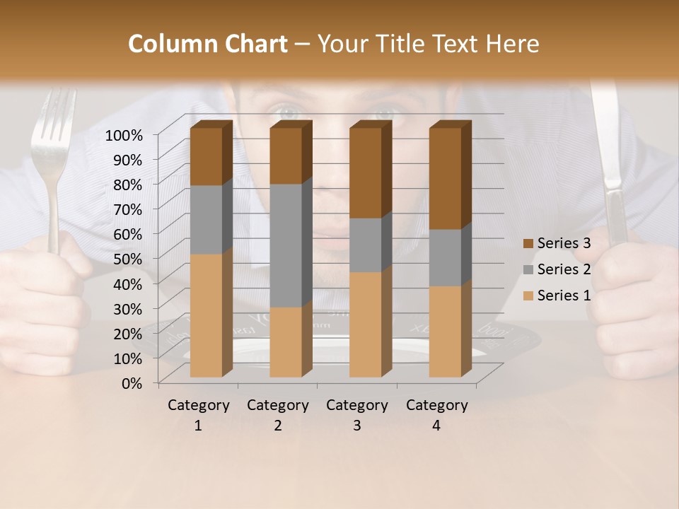 I Want Food PowerPoint Template