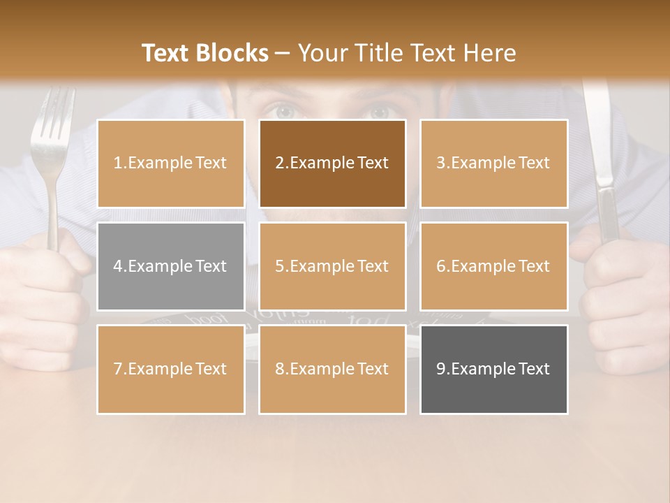 I Want Food PowerPoint Template