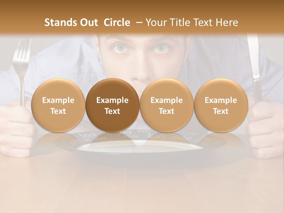 I Want Food PowerPoint Template