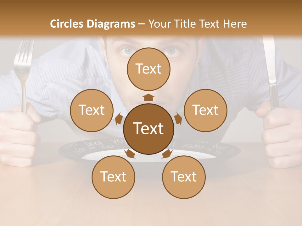 I Want Food PowerPoint Template