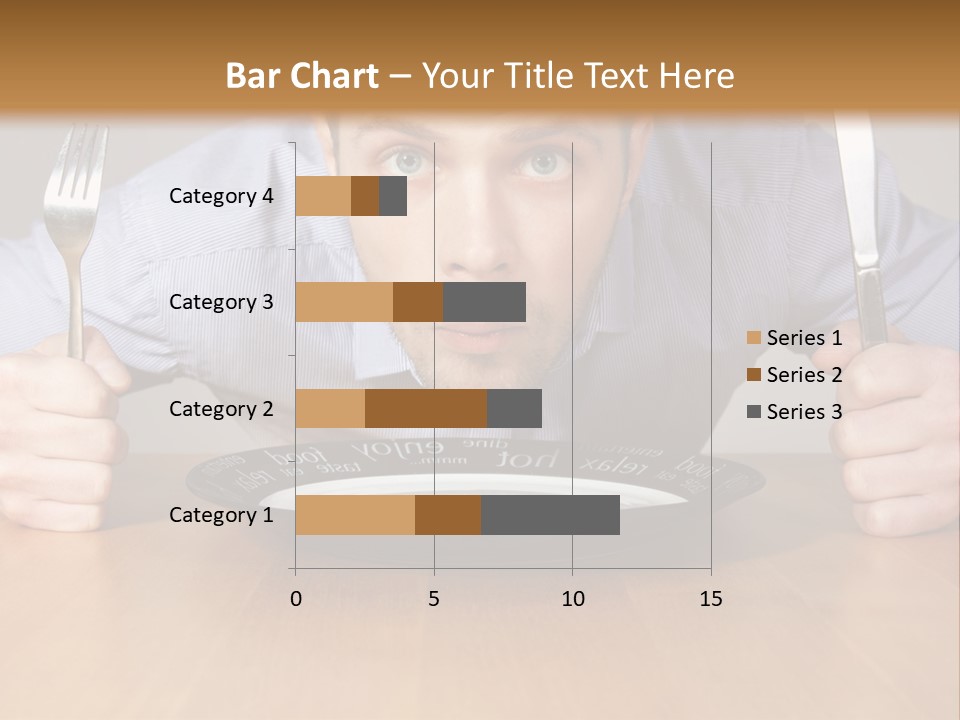 I Want Food PowerPoint Template