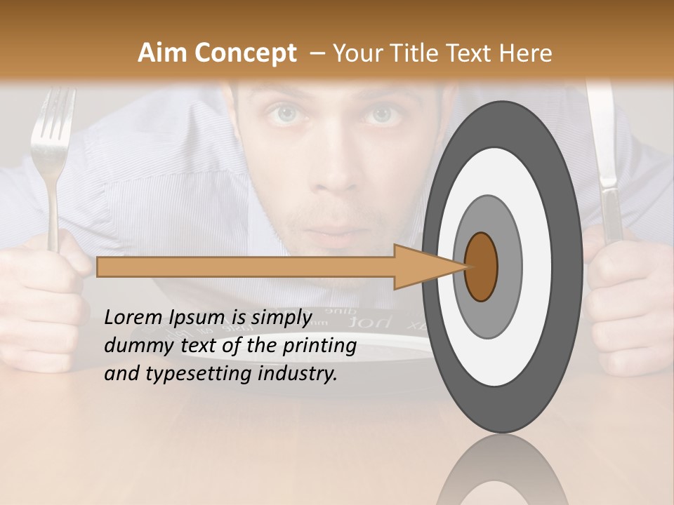 I Want Food PowerPoint Template