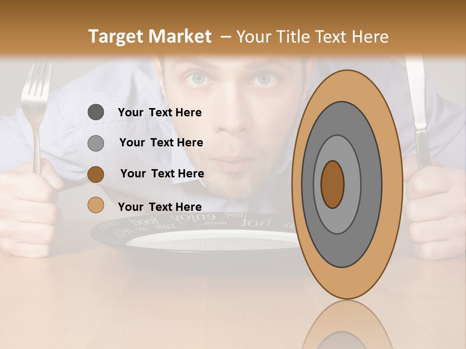 I Want Food PowerPoint Template