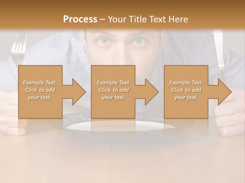 I Want Food PowerPoint Template