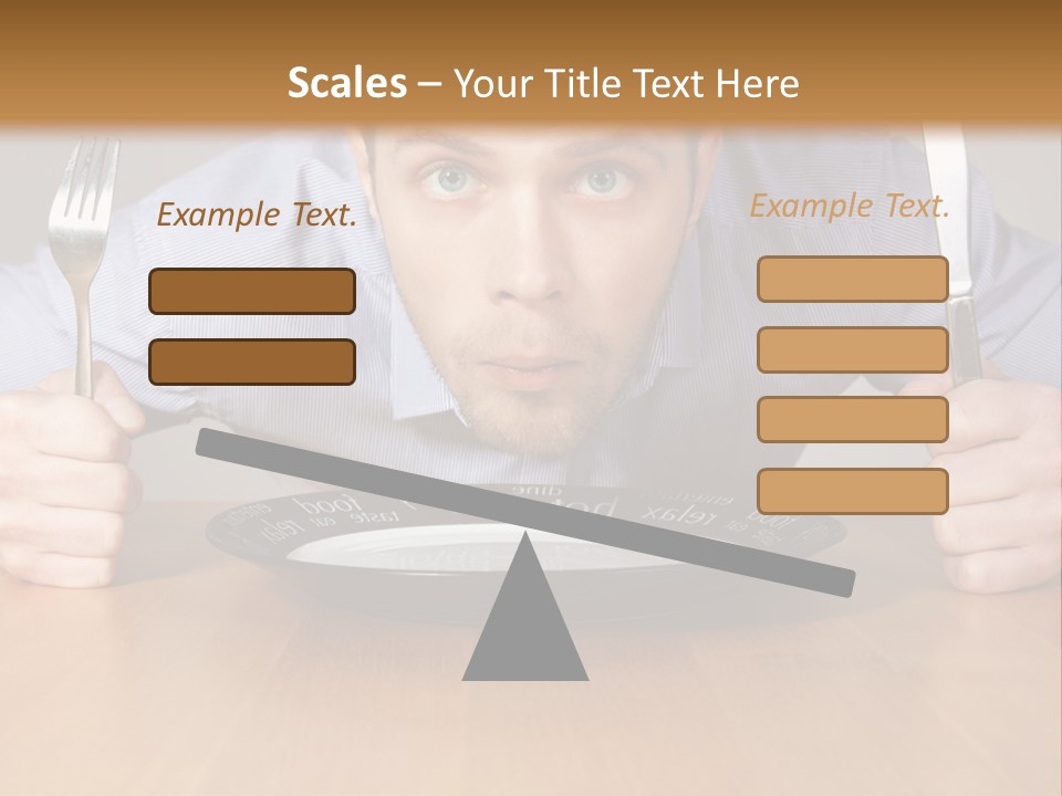 I Want Food PowerPoint Template