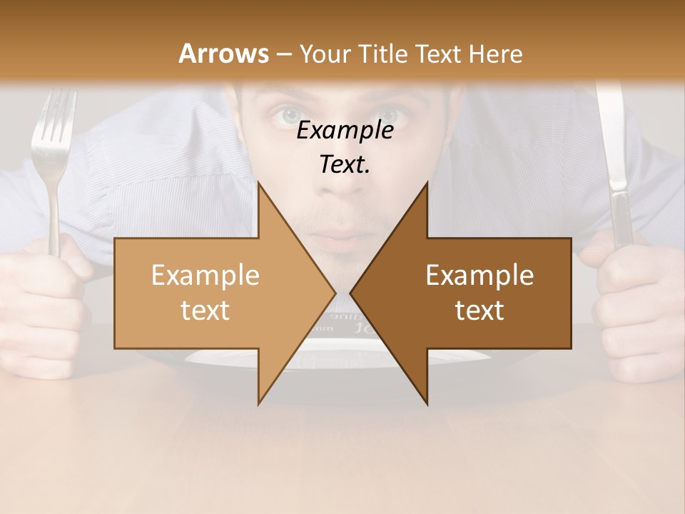 I Want Food PowerPoint Template