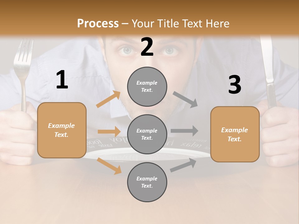 I Want Food PowerPoint Template