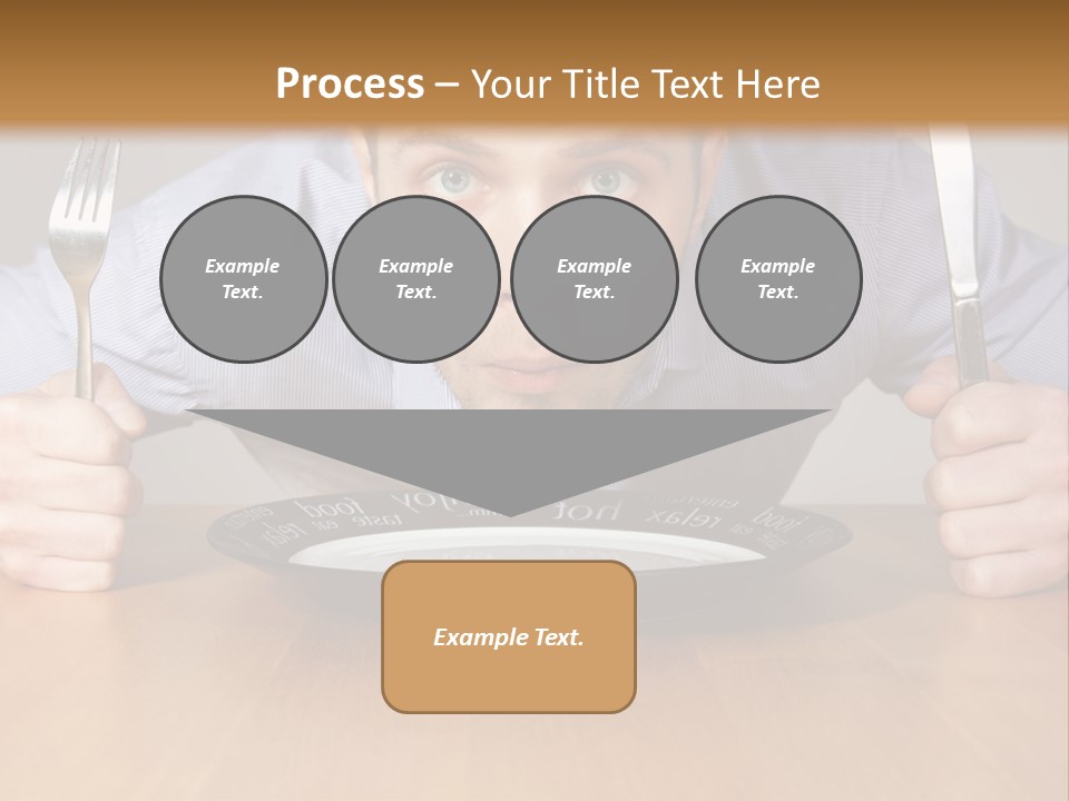 I Want Food PowerPoint Template