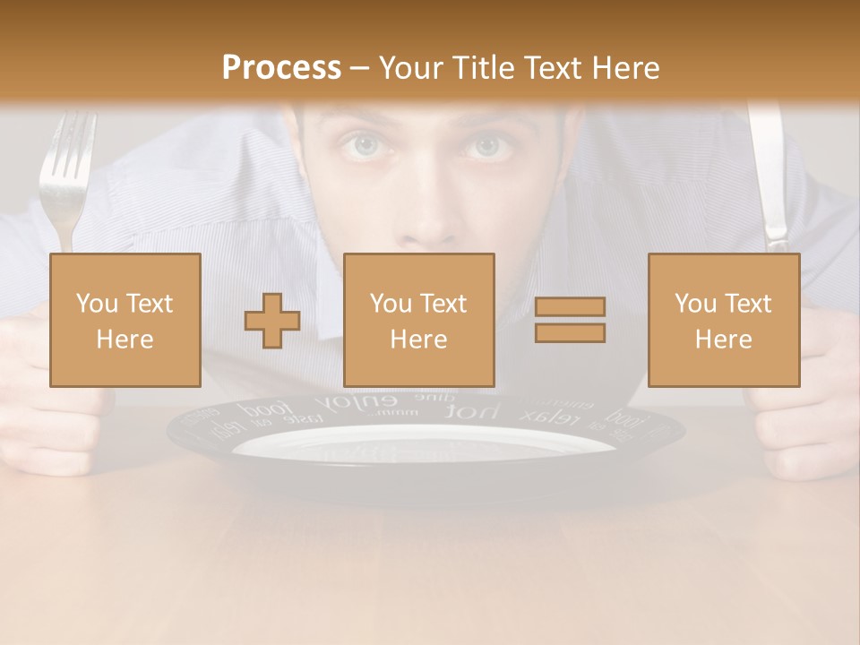 I Want Food PowerPoint Template