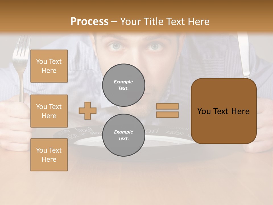 I Want Food PowerPoint Template
