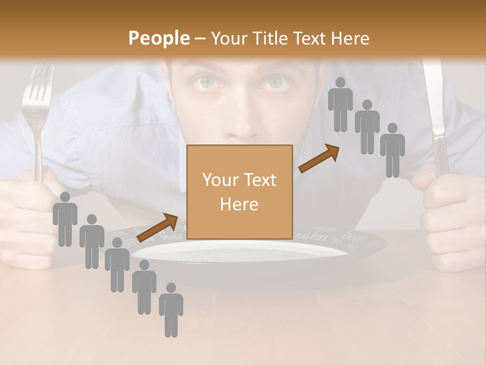 I Want Food PowerPoint Template