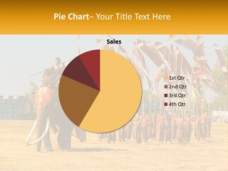 Tribe And Elephant PowerPoint Template