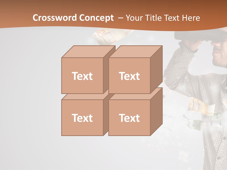 Looking For Money PowerPoint Template