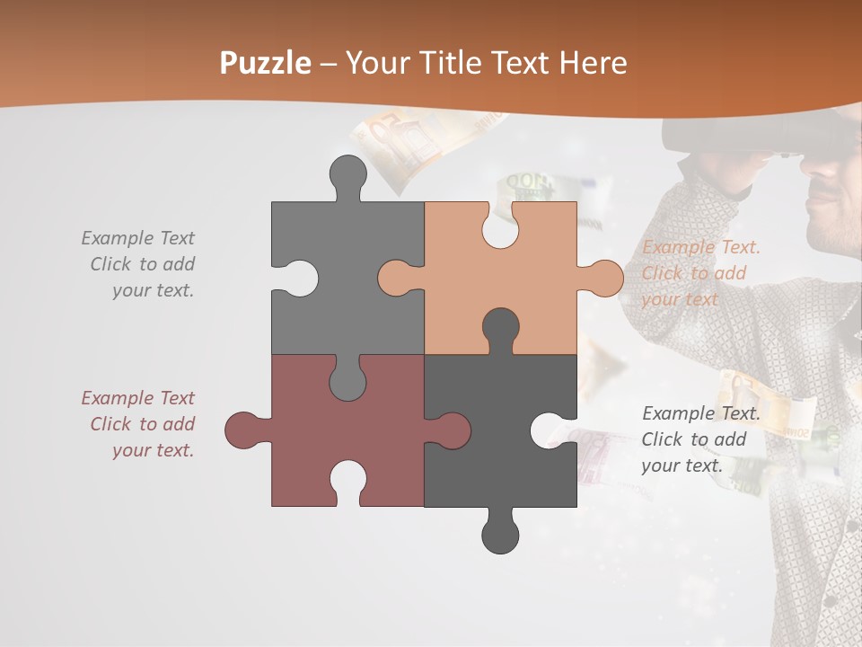 Looking For Money PowerPoint Template