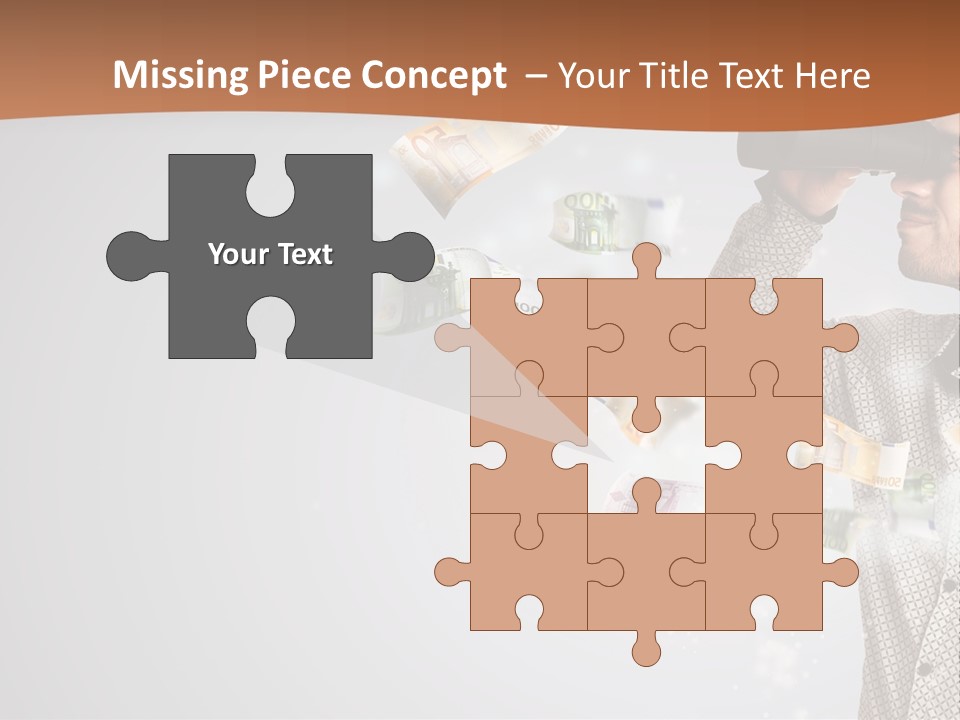 Looking For Money PowerPoint Template