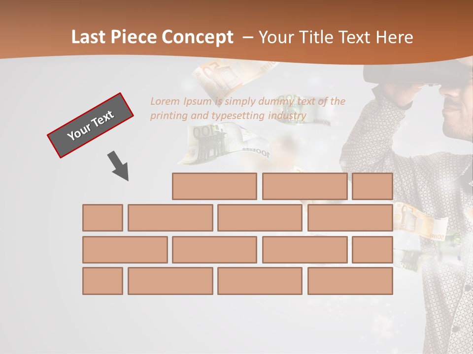 Looking For Money PowerPoint Template