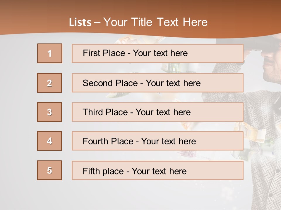 Looking For Money PowerPoint Template