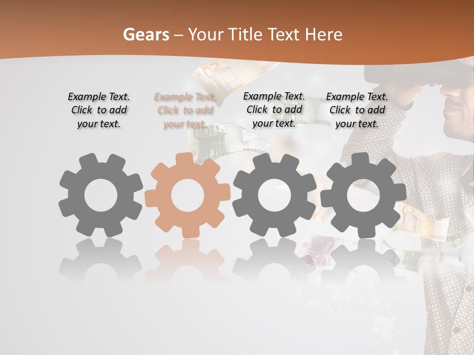 Looking For Money PowerPoint Template