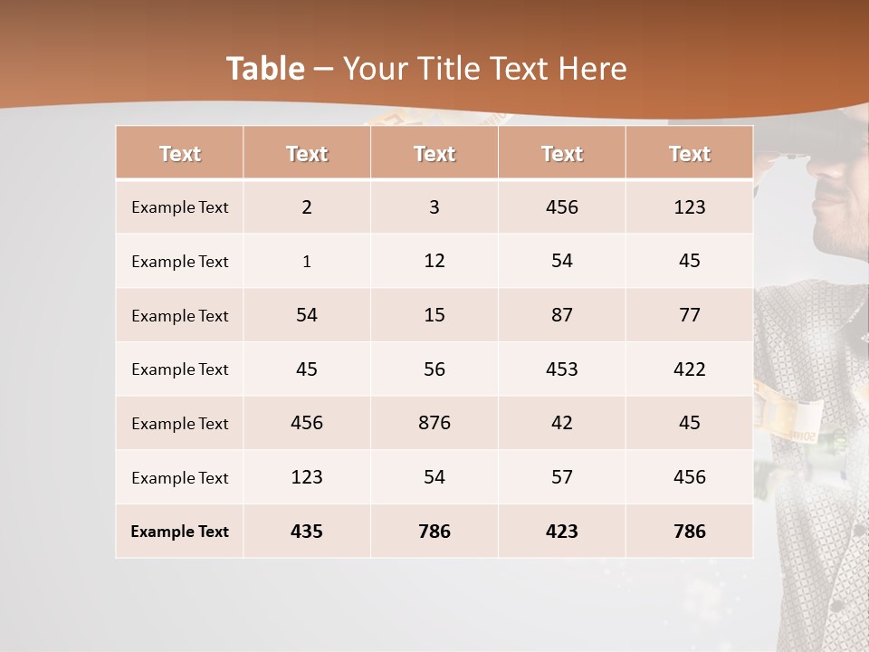 Looking For Money PowerPoint Template