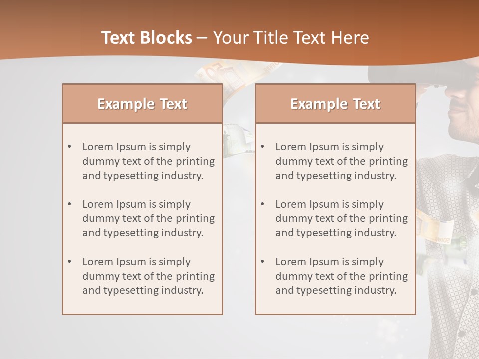 Looking For Money PowerPoint Template