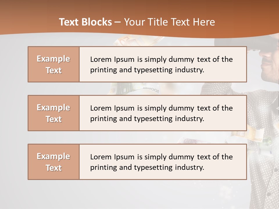 Looking For Money PowerPoint Template