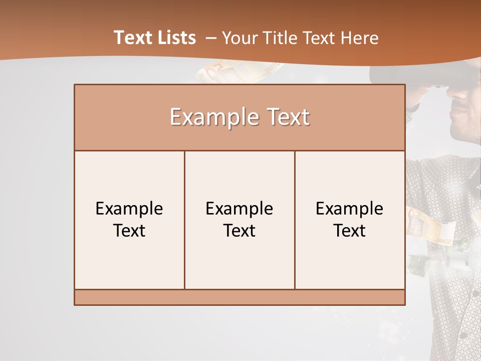 Looking For Money PowerPoint Template