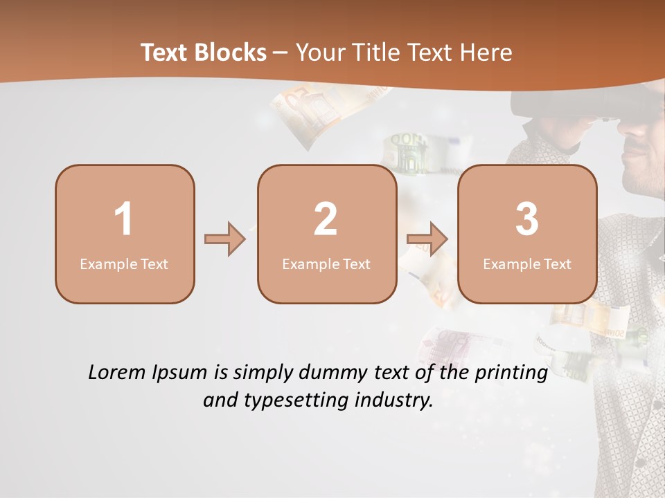 Looking For Money PowerPoint Template