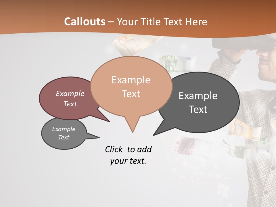 Looking For Money PowerPoint Template