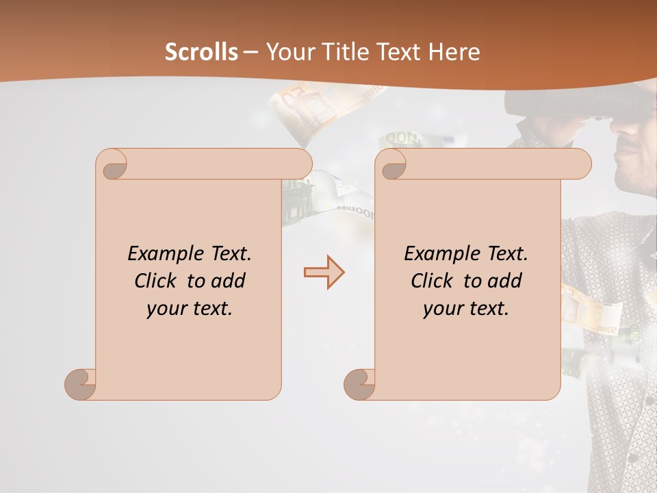 Looking For Money PowerPoint Template