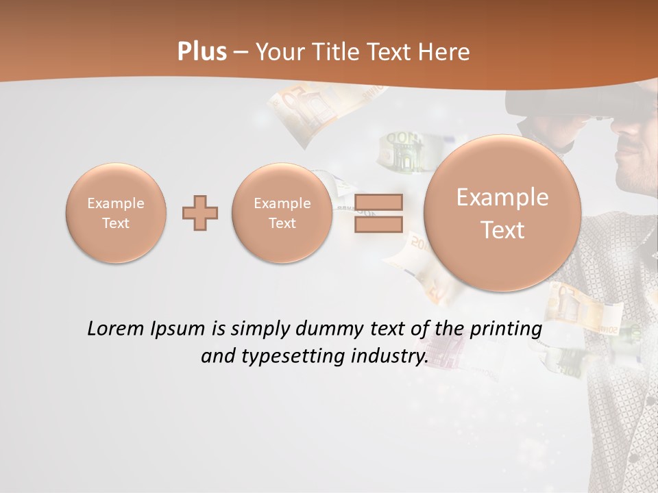 Looking For Money PowerPoint Template