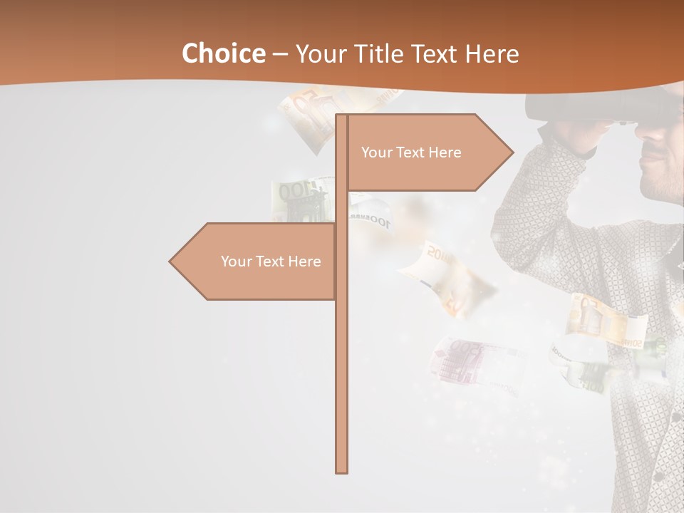 Looking For Money PowerPoint Template